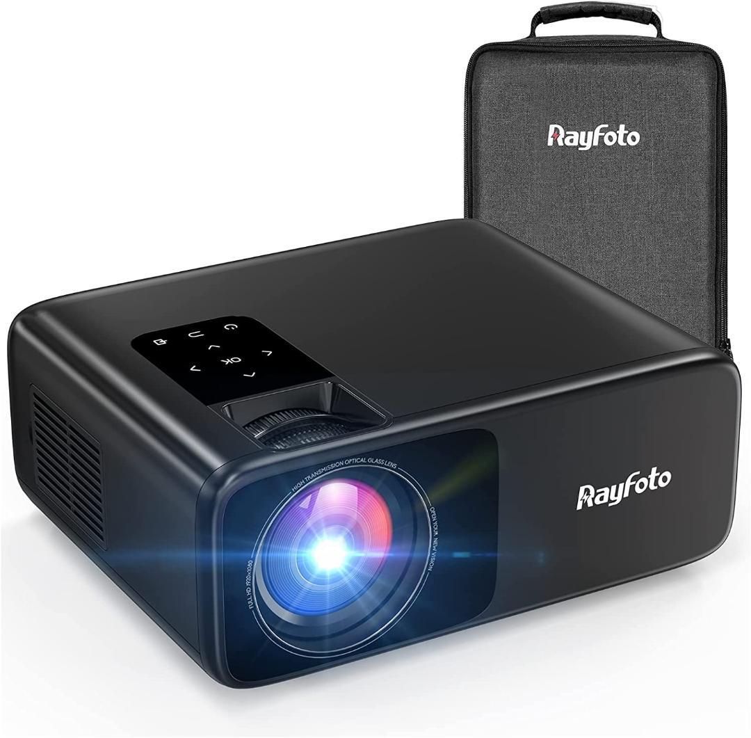 Rayfoto マルティメディアプロジェクター 1080p解像度 RD-881