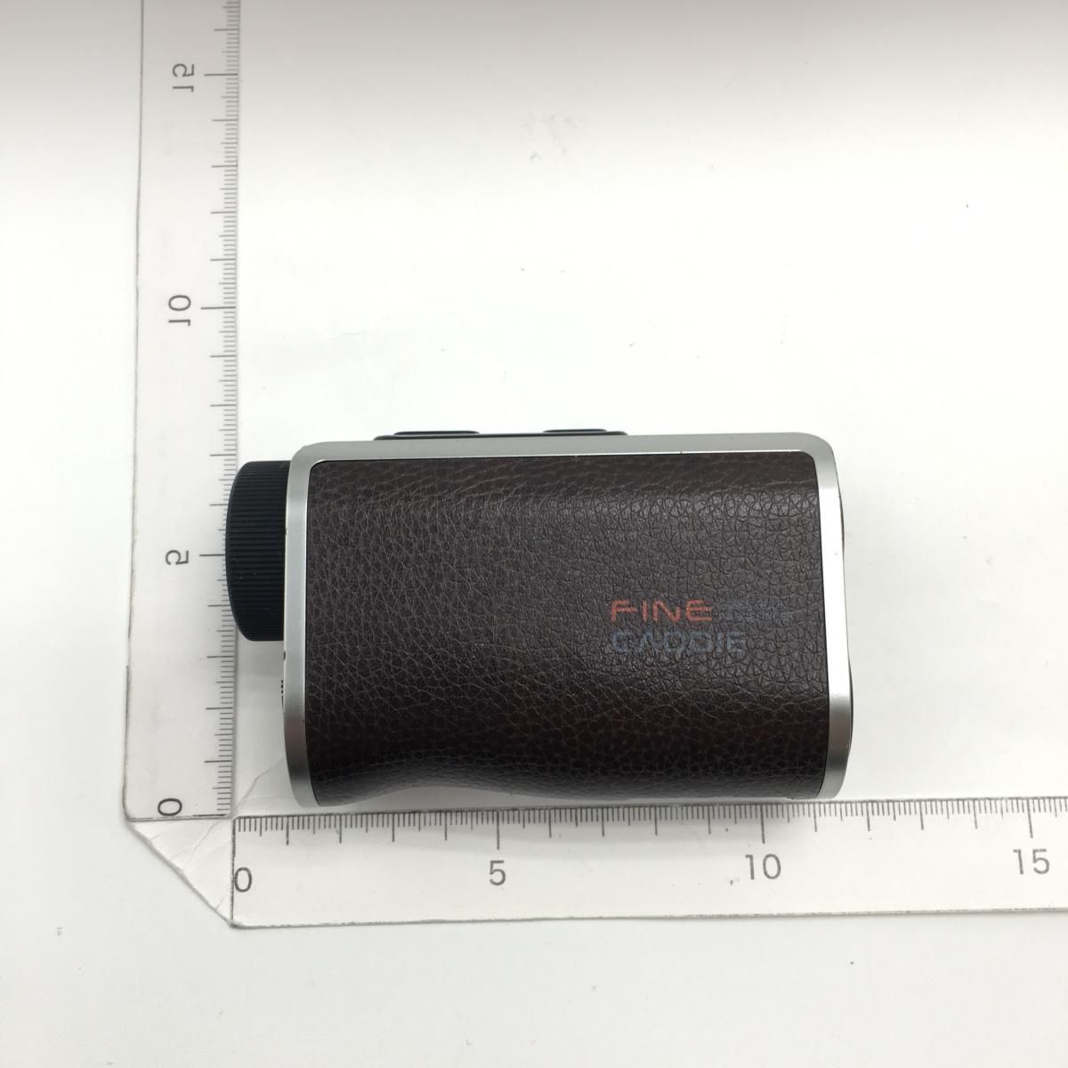 超美品】ファインキャディ レーザー距離計 ブラウン J300 通電確認済み