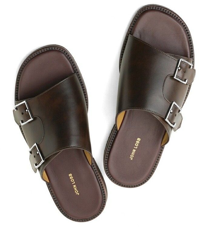 JOHN LOBB｜ジョンロブ BEACON PD レザーサンダル ダブルモンク - メルカリ