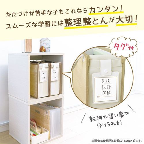 ソニック スムーズ学習バッグ LV‐6089‐I アイボリー※