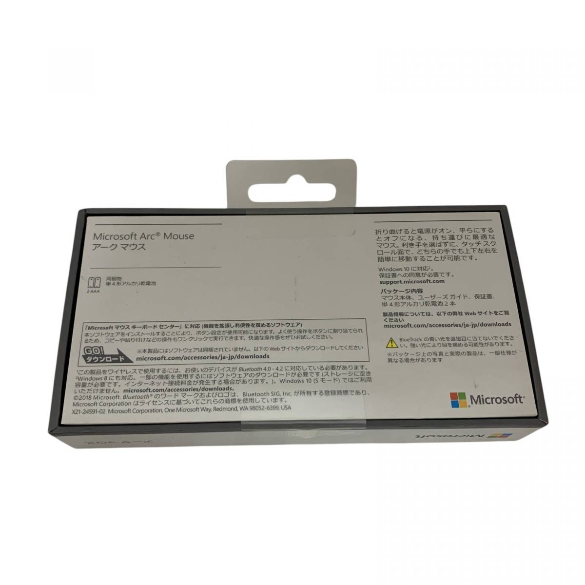 未開封 マウス Microsoft マイクロソフト アーク マウス ブラック Model 1791 ELG-00007 WMK839189相