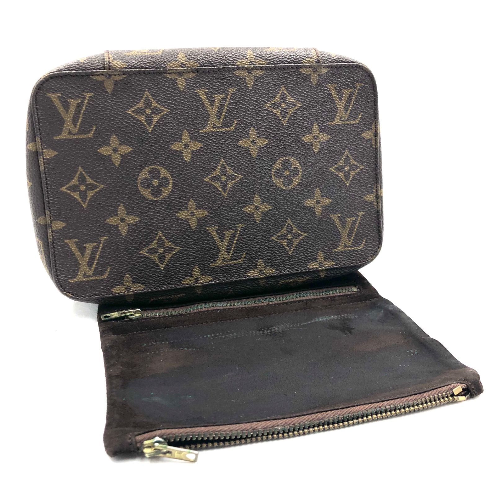 ルイヴィトン　モノグラム ポーチ　ヴィンテージ　80's ルイヴィトン モノグラム ポーチ LOUIS VUITTON 80年代