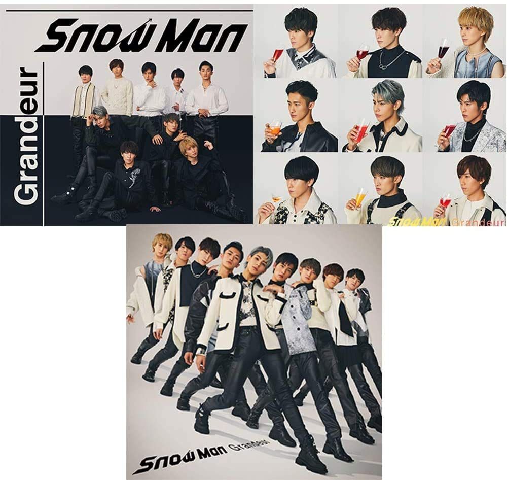 3形態セット】 Grandeur (初回盤A＋初回盤B＋通常盤(初回プレス