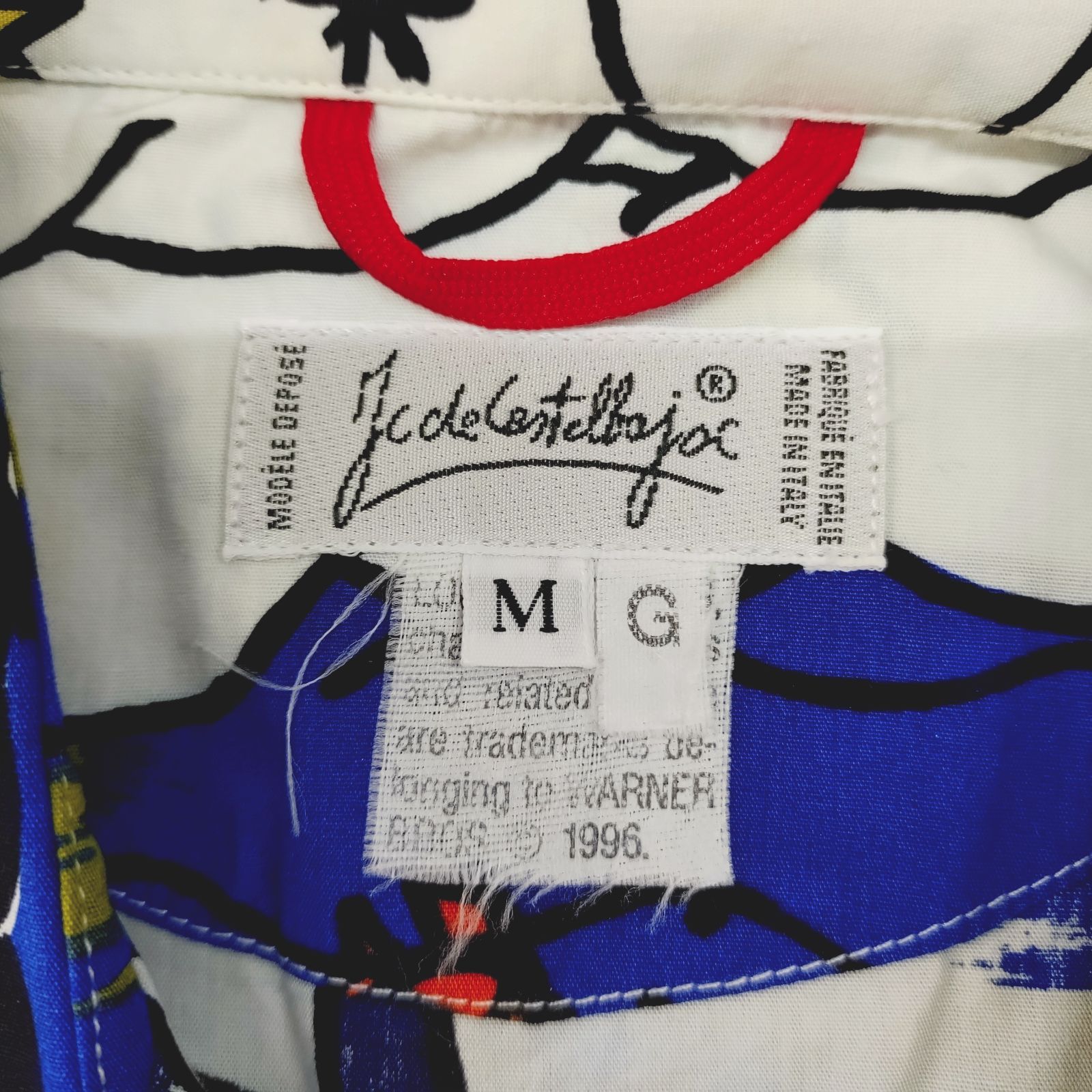 JC de CASTELBAJAC M サイズ 半袖シャツ アロハシャツ