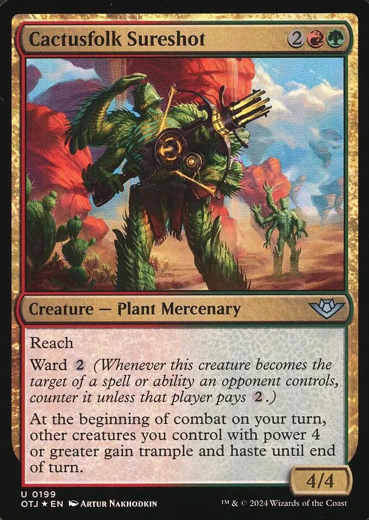 中古】マジックザギャザリング 0199[U]：【OTJ】【FOIL