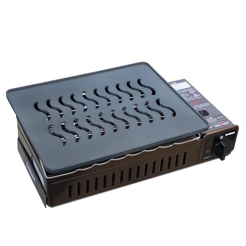 イワタニ 炉ばた焼器 炙家 あぶりや グリルプレート 大型タイプ 板厚6mm テフロン加工 GP-320-260-06A 0