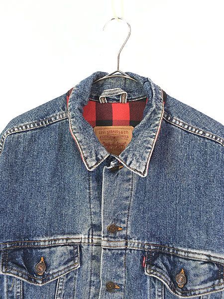 90s USA製 LEVI'S 70417-9318 デニムジャケット 4th - Gジャン/デニム