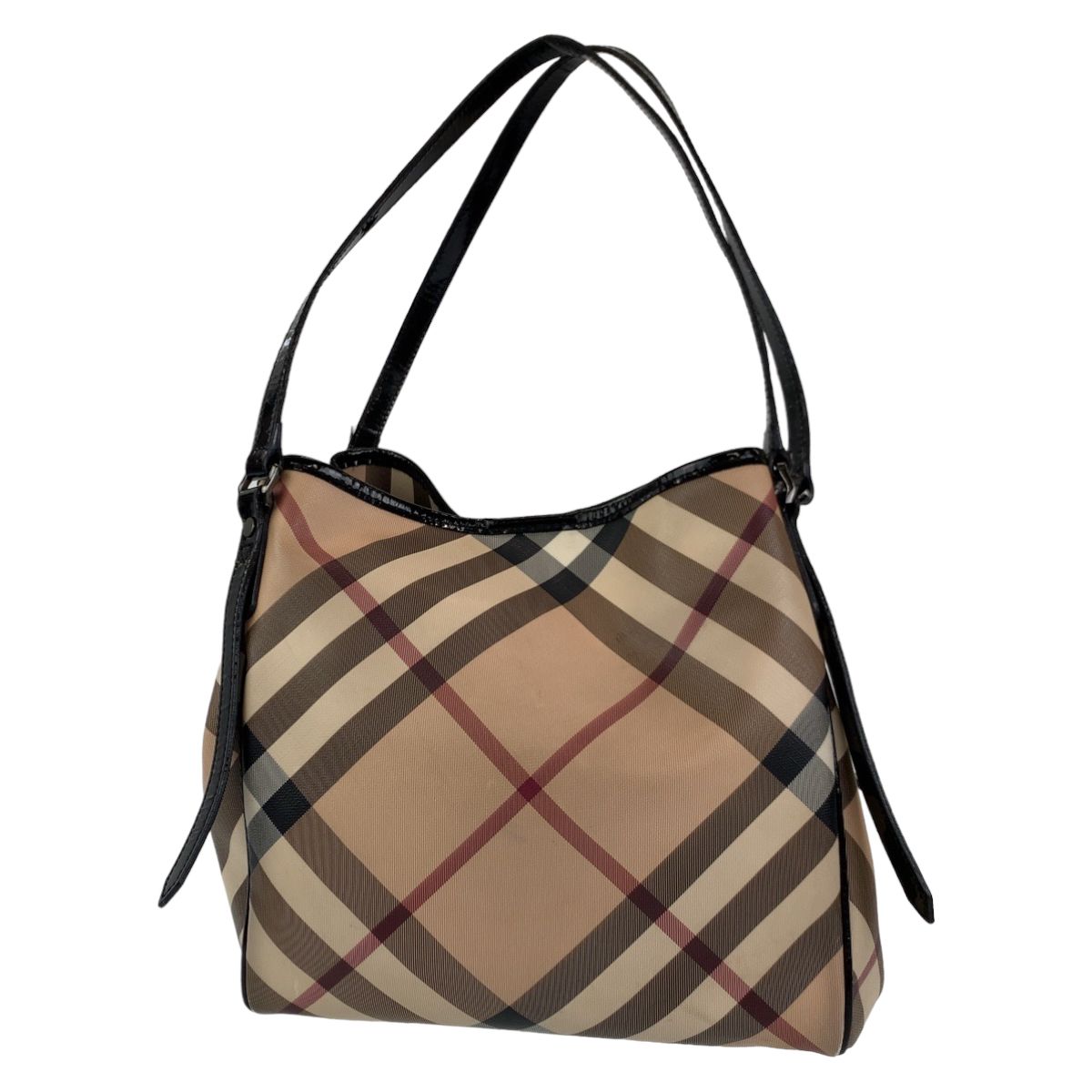 美品 BURBERRY ロゴ金具 ノバチェック ウエストバッグ ベージュ BURBERRY バーバリー ボディバッグ ウエストバッグ ノバチェック