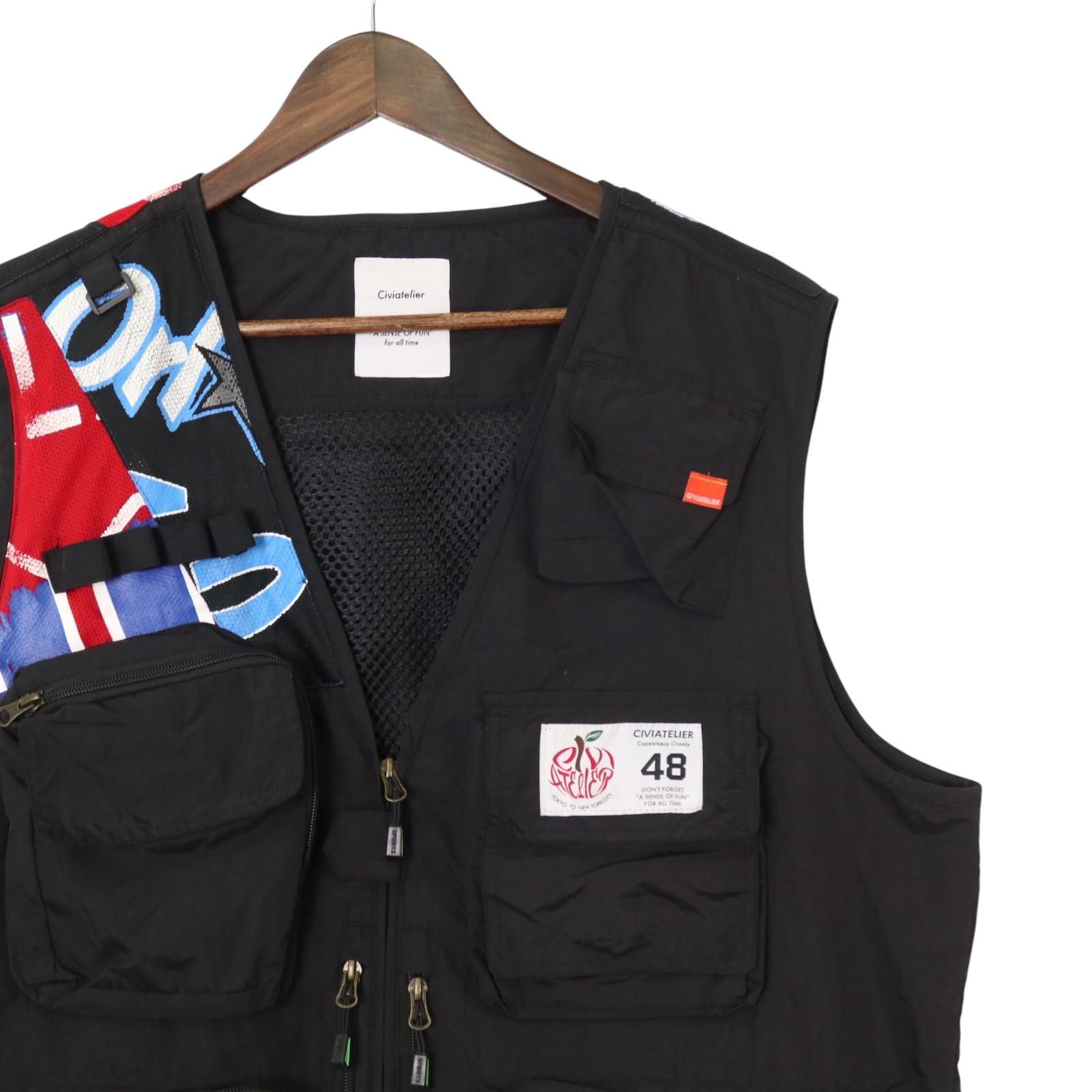 CIVIATELIER シヴィアトリエ NBA JERSEY リメイクベスト RM1221-008 231