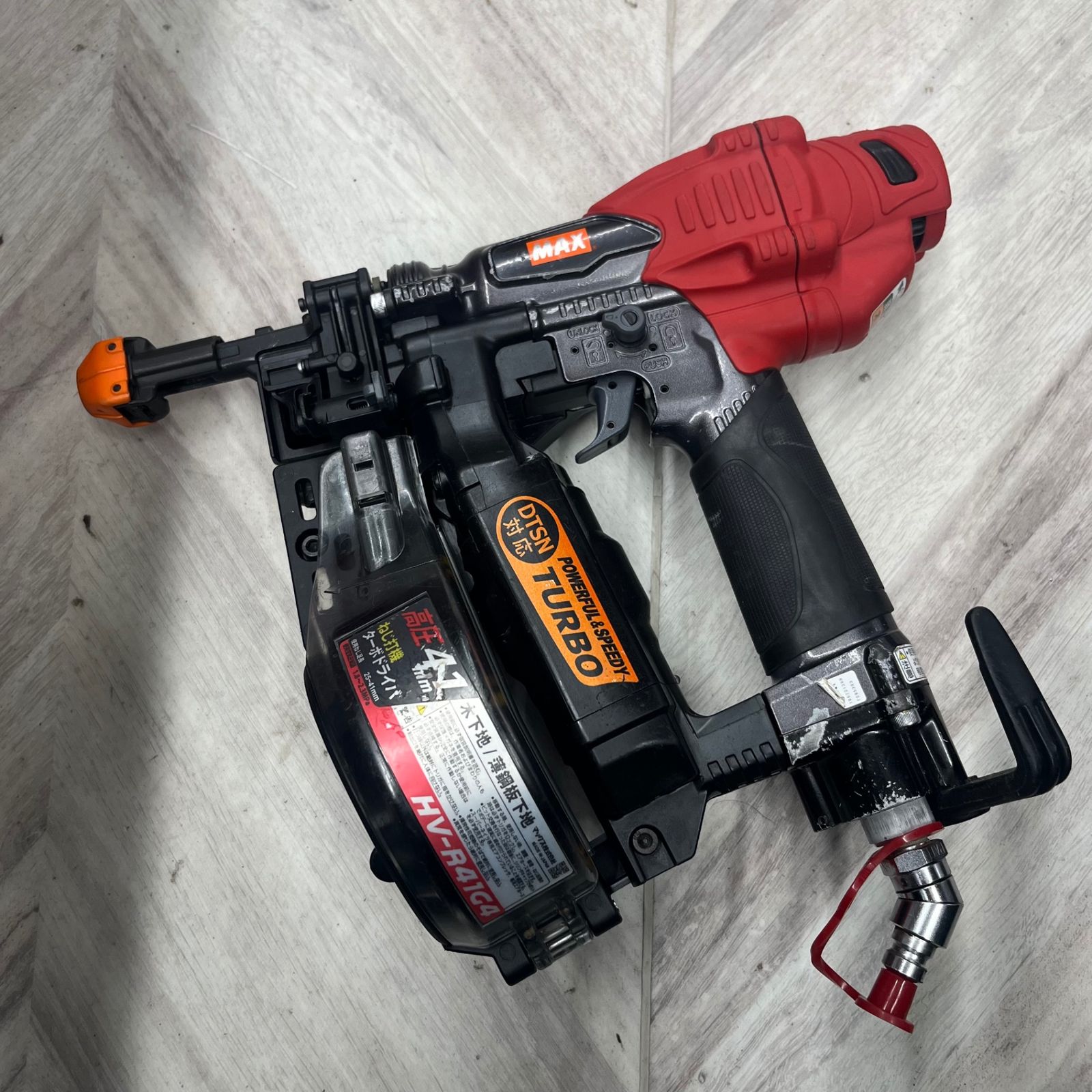 マックス MAX 高圧エアネジ打ち機 HV-R41G4-G 八潮店