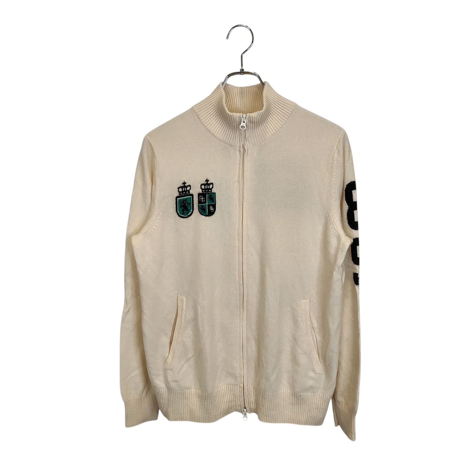 ジップセーター ファッション PEARLY GATES ジップアップニットセーター