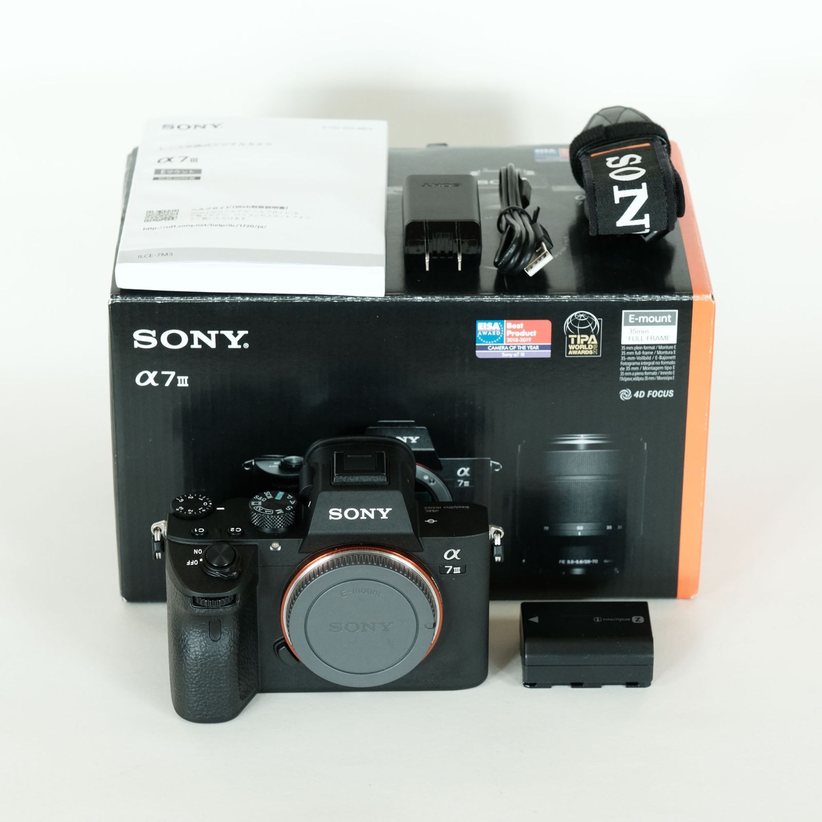 極美品｜シャッター数334回] SONY α7 III（ILCE-7M3）ボディ / ソニーEマウント / フルサイズミラーレス一眼 - メルカリ