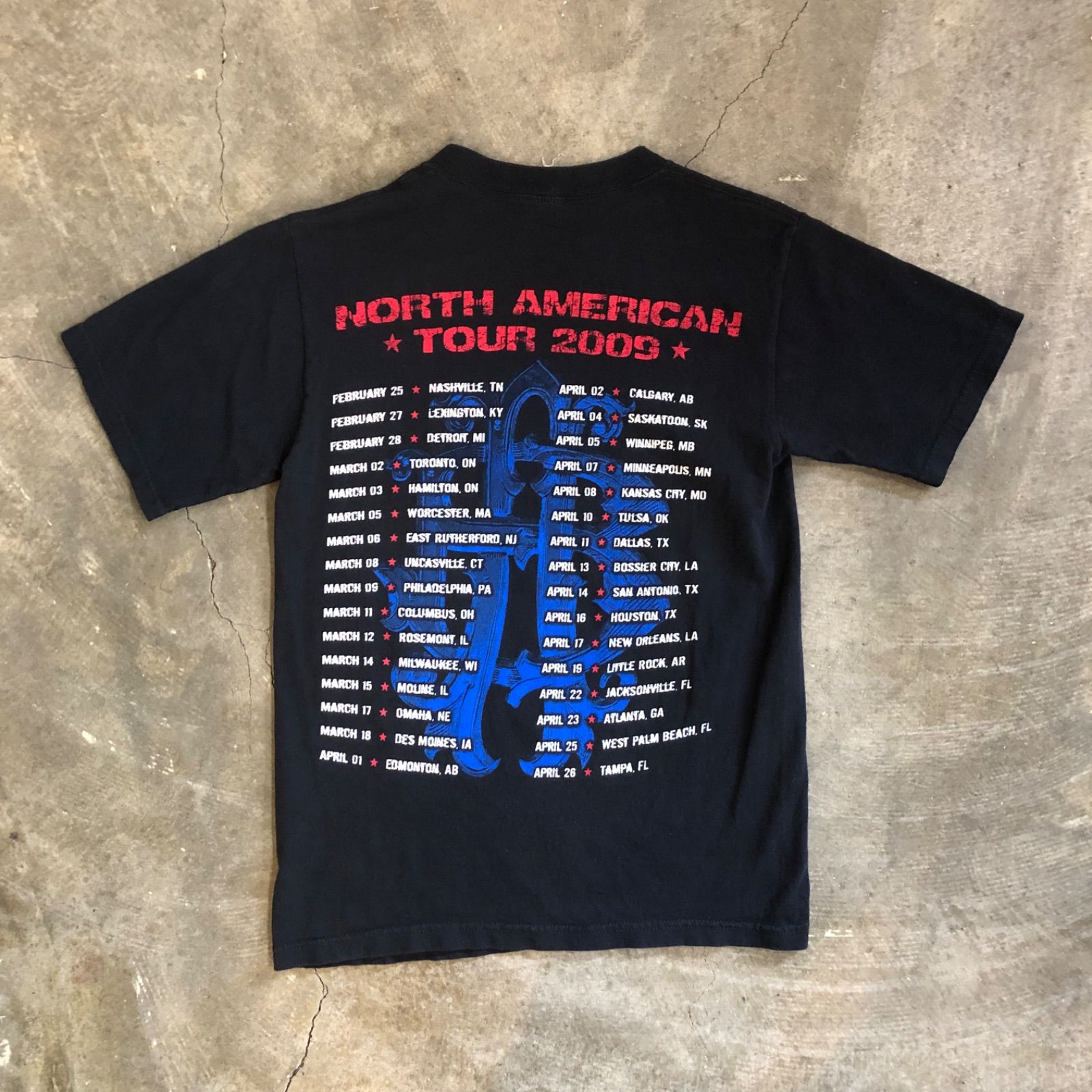 T5886 anvil NICKELBACK プリントTシャツ バンT 古着 - メルカリ
