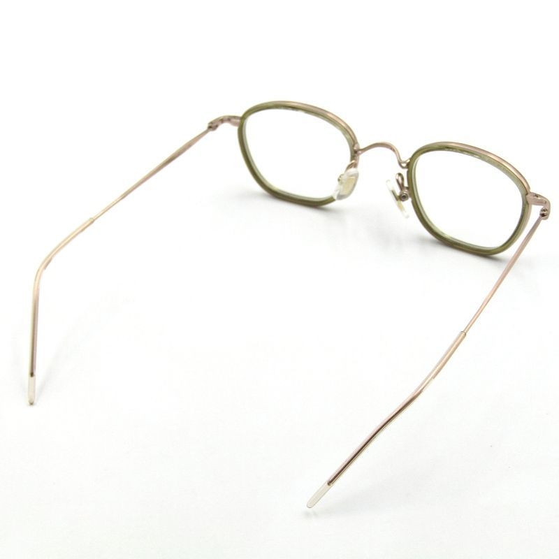 K20 アンティークK20金メガネフレーム 重量12.3g 望月ブランド 美品