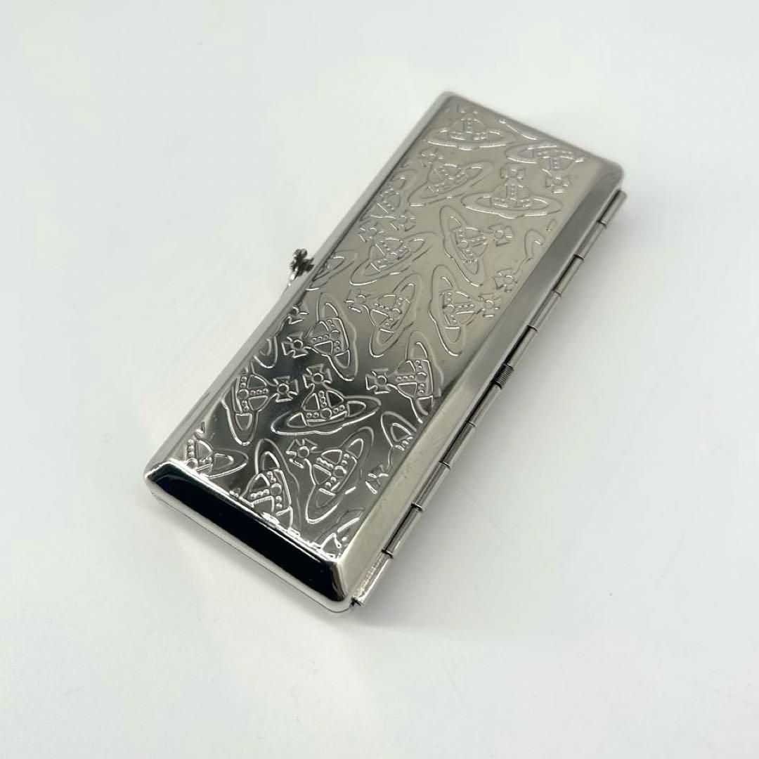 ヴィヴィアンウエストウッド オーブ総柄 シルバー シガレットケース