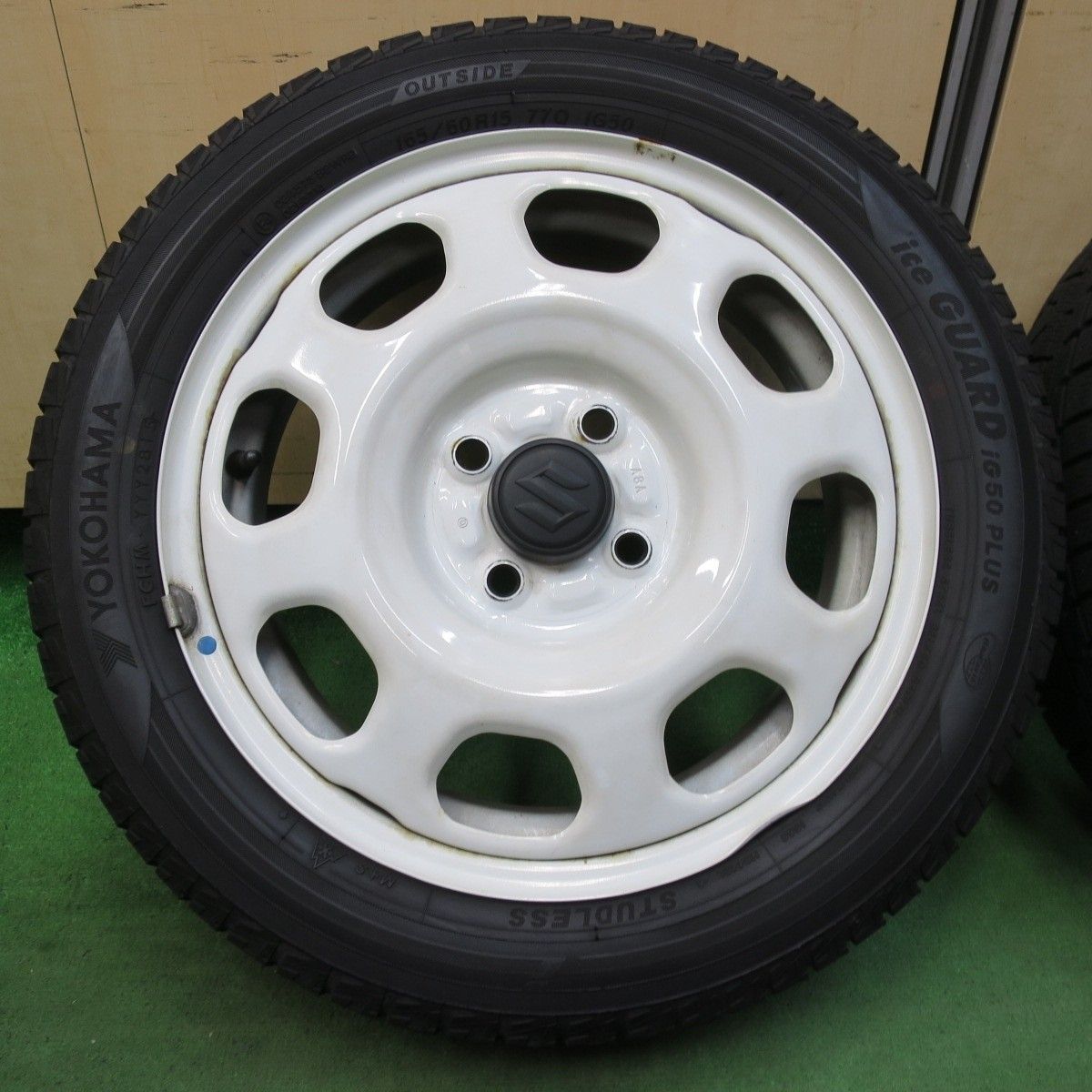 深溝 激安 ハスラー 純正 GIZ2 165/60R15 冬タイヤ 4本 送料込 深溝 激安 ハスラー 純正 GIZ2 165/60R15 冬タイヤ 4本 送料込 深溝