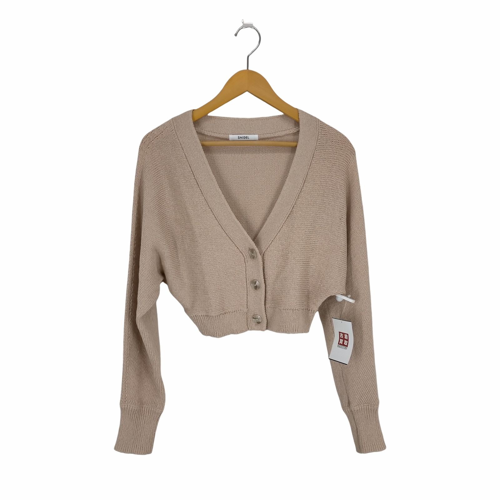 スナイデル snidel 23SS Sustainableドルマンスリーブカーディガン  