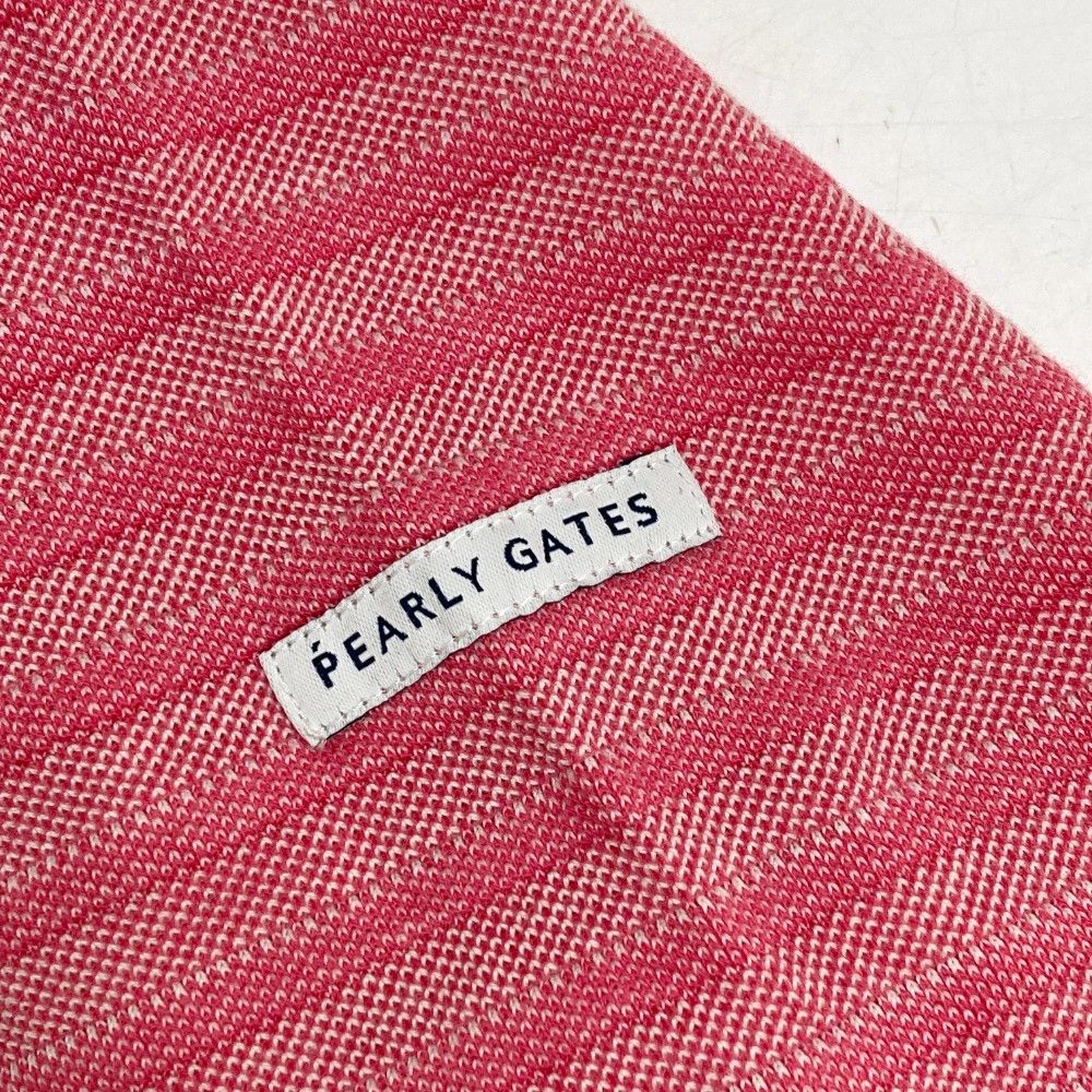 サイズ：0 PEARLY GATES パーリーゲイツ 長袖ポロシャツ ボタン