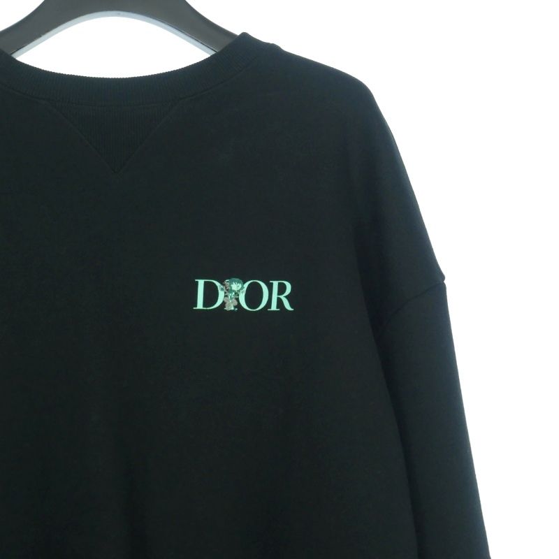 DIOR ブラック スウェット トレーナー Dior(ディオール) スウェット・トレーナー(メンズ) - 海外通販の