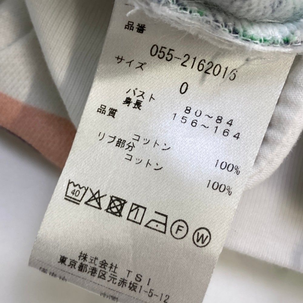サイズ：0 PEARLY GATES パーリーゲイツ 裏起毛 スウェット ジップ