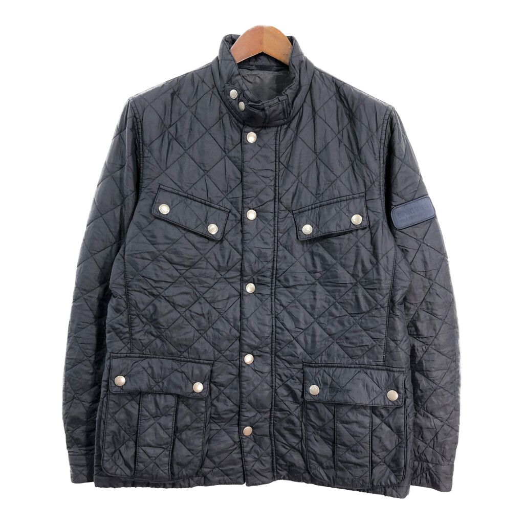Barbour バブアー INTERNATIONAL インターナショナル ARIEL QUILT キルティングジャケット ネイビー (メンズ XL) 中古 古着 R9980