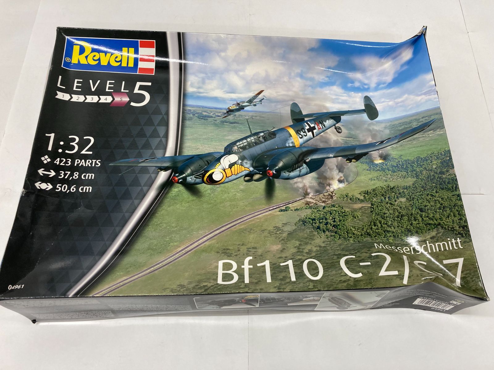 未使用】ドイツレベル 1/32 ドイツ空軍 メッサーシュミット Bf110 C-7 プラモデル 04961 - メルカリ