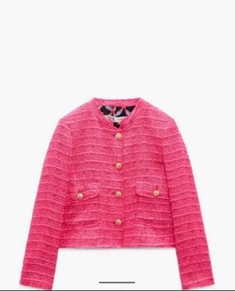 新品 zara ZARA(ザラ) ツイード ジャケット - メルカリ