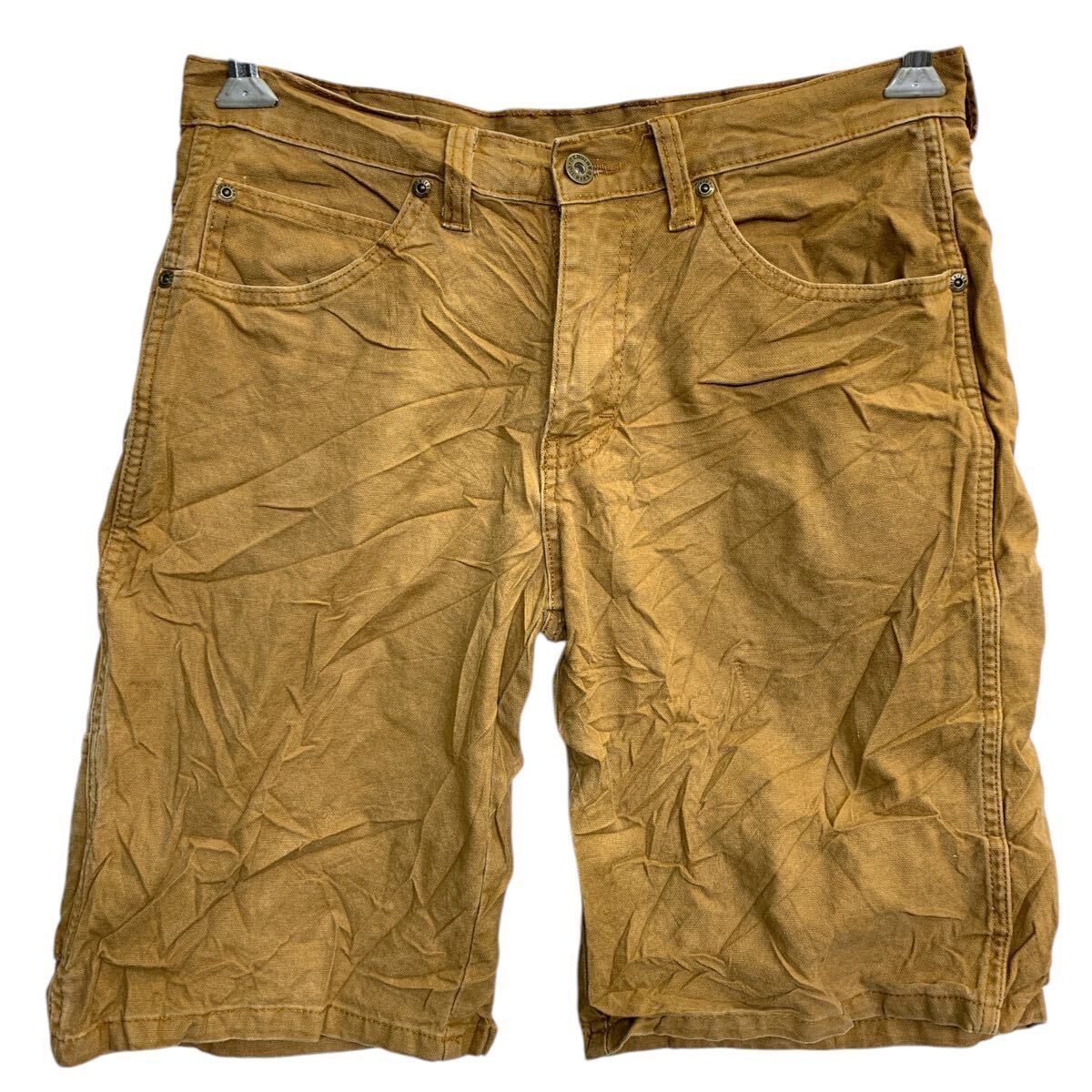 Dickies ワークショートパンツ W30 ディッキーズ ブラウン 古着卸 アメリカ仕入 2502-1050