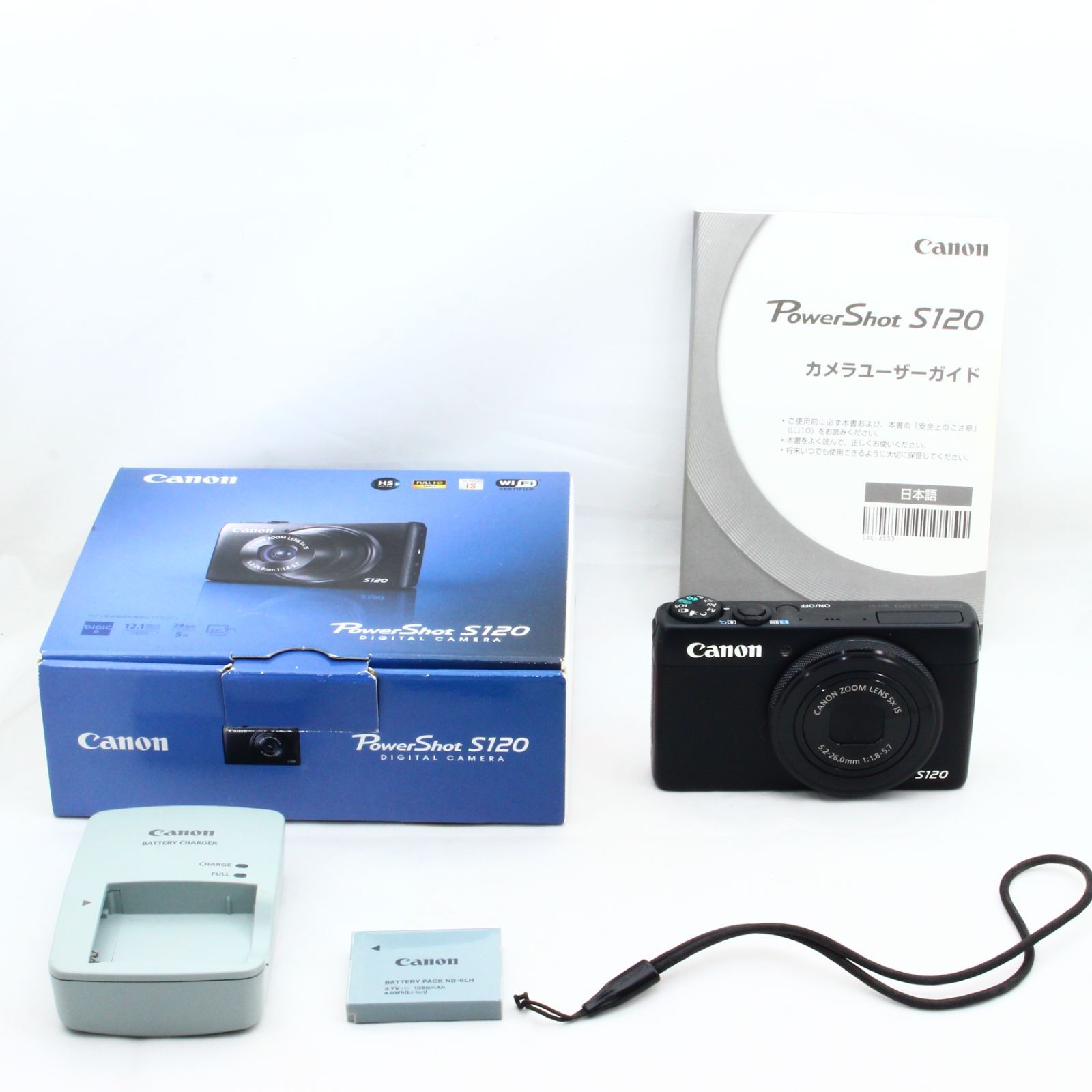 Canon デジタルカメラ PowerShot S120 ブラック - メルカリ