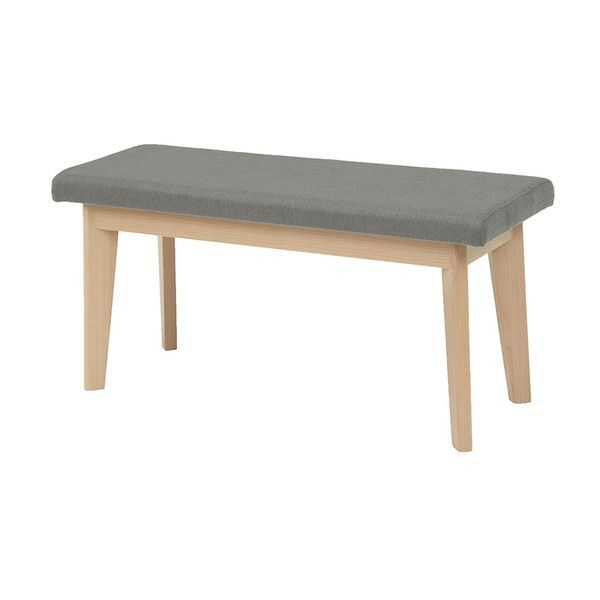 ★送料無料★ダイニングベンチ★新品★　グレー色 ダイニングベンチ「Lotia(ローティア)」 | 家具・インテリア通販の