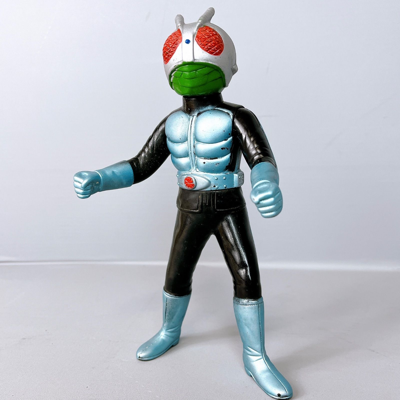 当時物 激レア 昭和レトロ 仮面ライダー ソフビ バンダイ 東映 石森 
