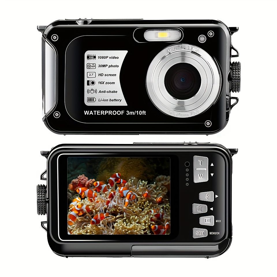 水深3m対応 高画質HD水中カメラ