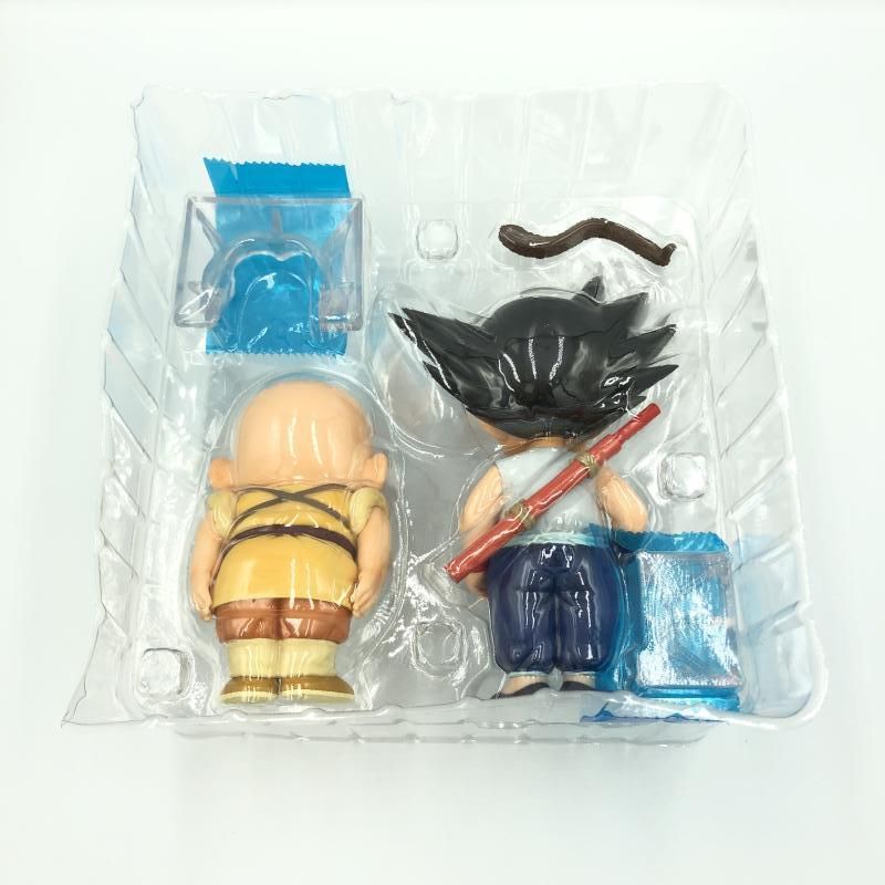 中古】バンダイ 一番くじ A賞 孫悟空&クリリン MASTERLISE PLUS