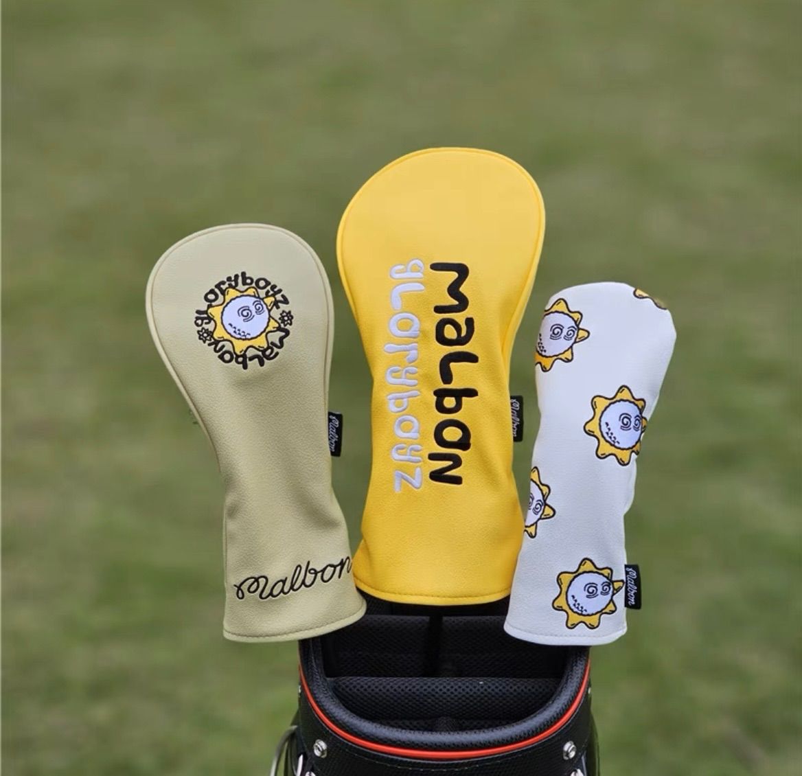 シーズン新製品3点セット】ひまわりMalbon Golfマルボンゴルフ