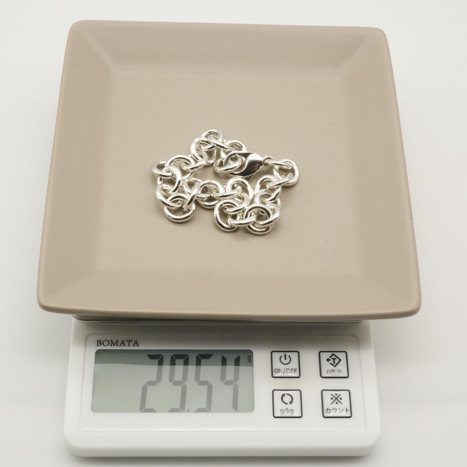 ティファニー ラージ ドーナツ シルバー ブレスレット YO485 TIFFANY&Co. ティファニー ドーナツ リンク シルバー 925
