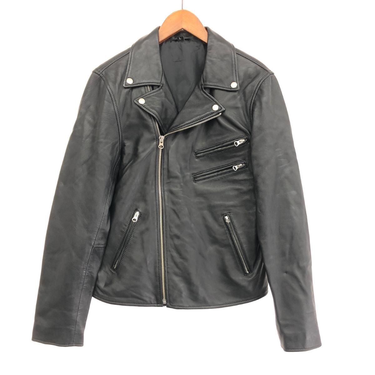 FREEDOM フリーダム ライダース レザージャケット サイズ：L ブラック