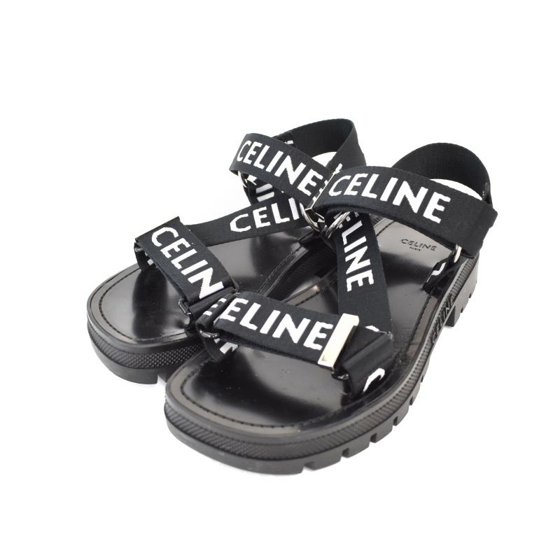 セリーヌ CELINE LEO STRAPPY レオ ストラッピー サンダル スポサン 36