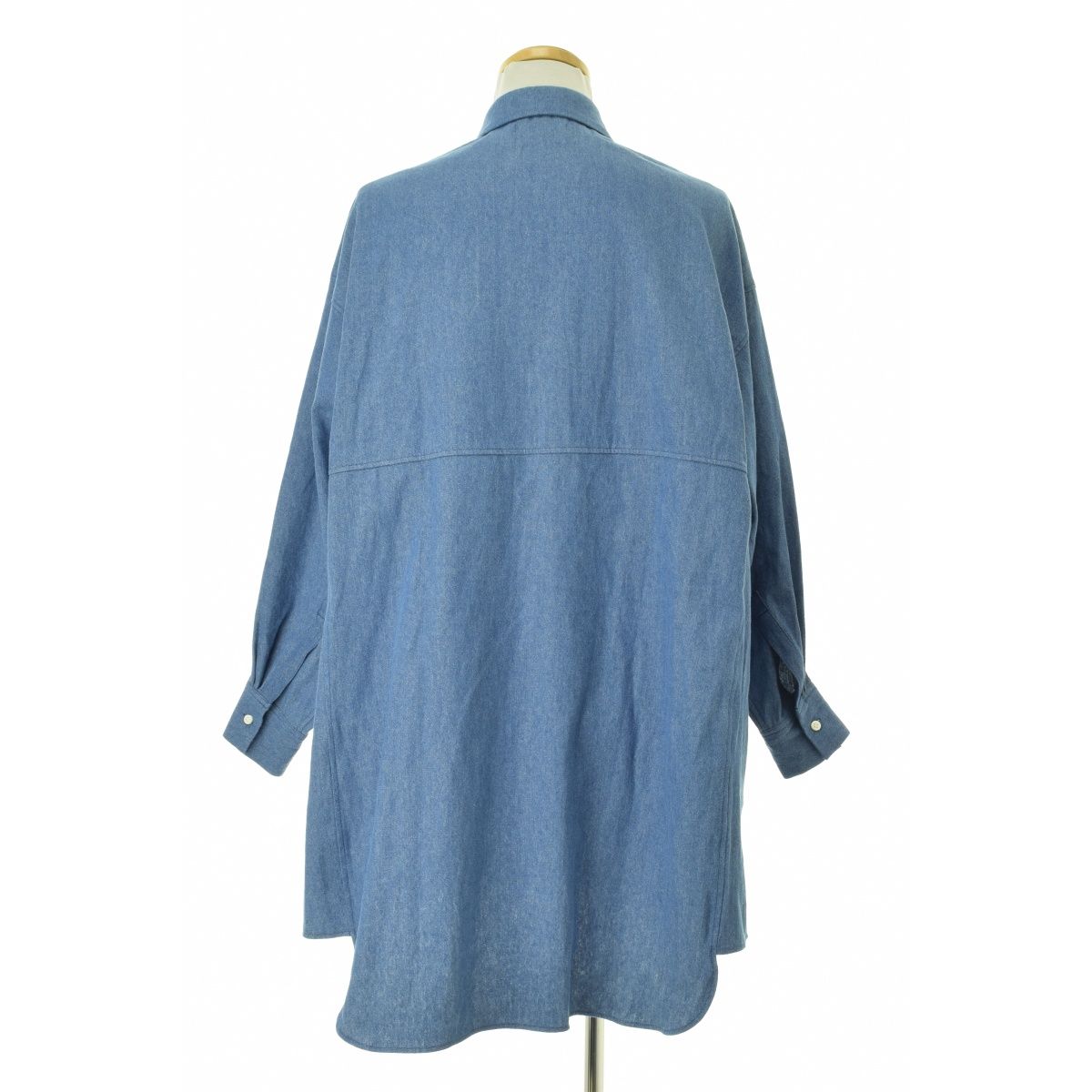 Ch!iii/chiiiibag】Dolman Sleeve Dungaree Shirts長袖ワンピース 