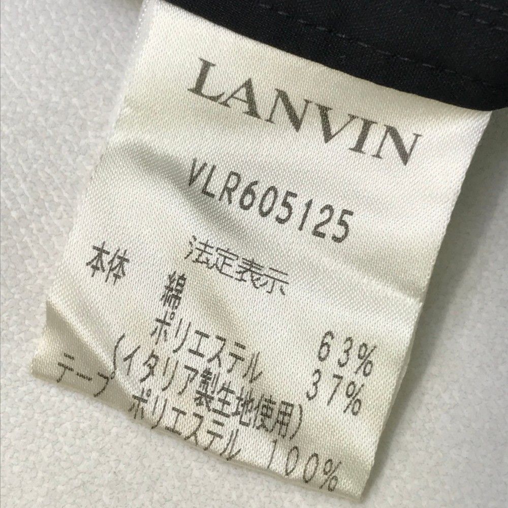 サイズ：38 LANVIN SPORT ランバン スポール 2WAY フード付き長袖