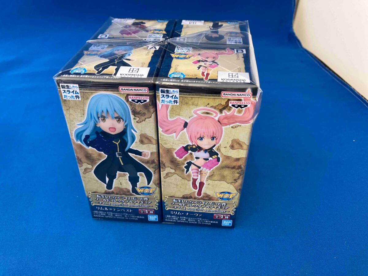 転生したらスライムだった件ワーコレフィギュア 全4種セット]バンプレスト 転生したらスライムだった件 ワｰルド