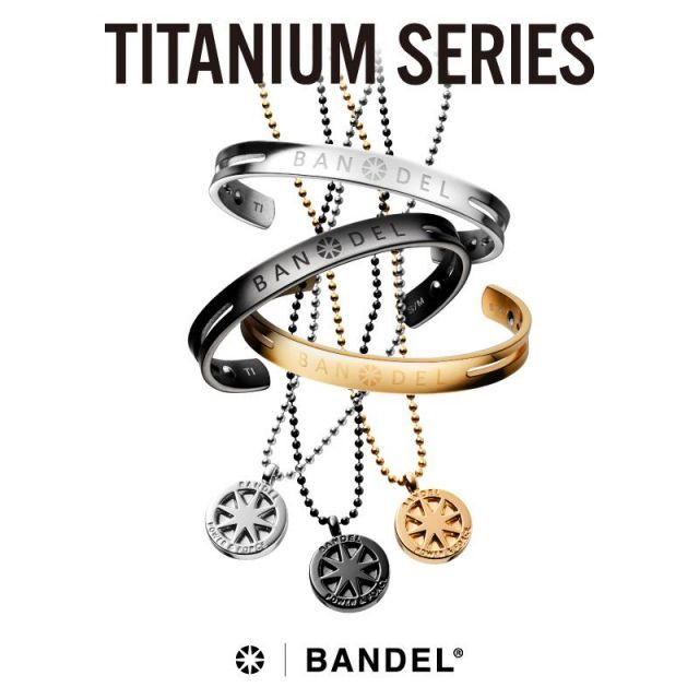 正規品】BANDEL バンデル Titanium Bangle BLACK 本物 バングル