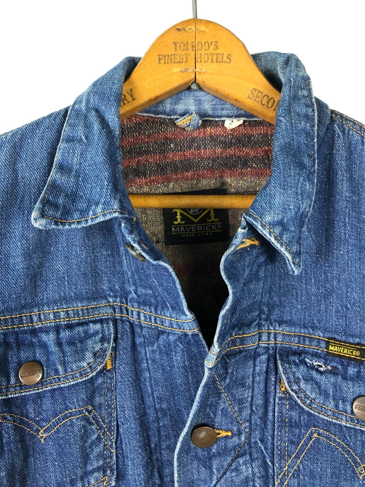 60's ヴィンテージ MARVERICK マーベリック ブルーベルマーク デニム