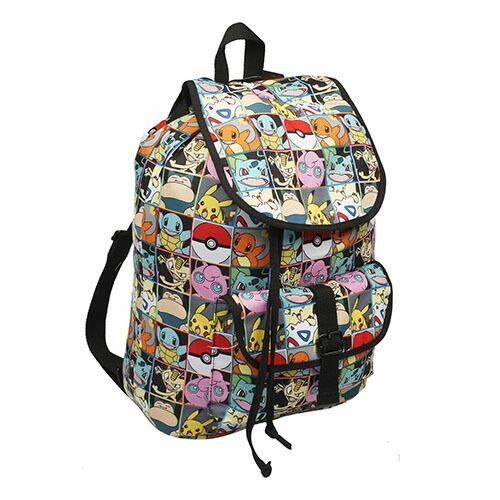 【新品・送料無料】ポケットモンスター キャンバスリュックサック