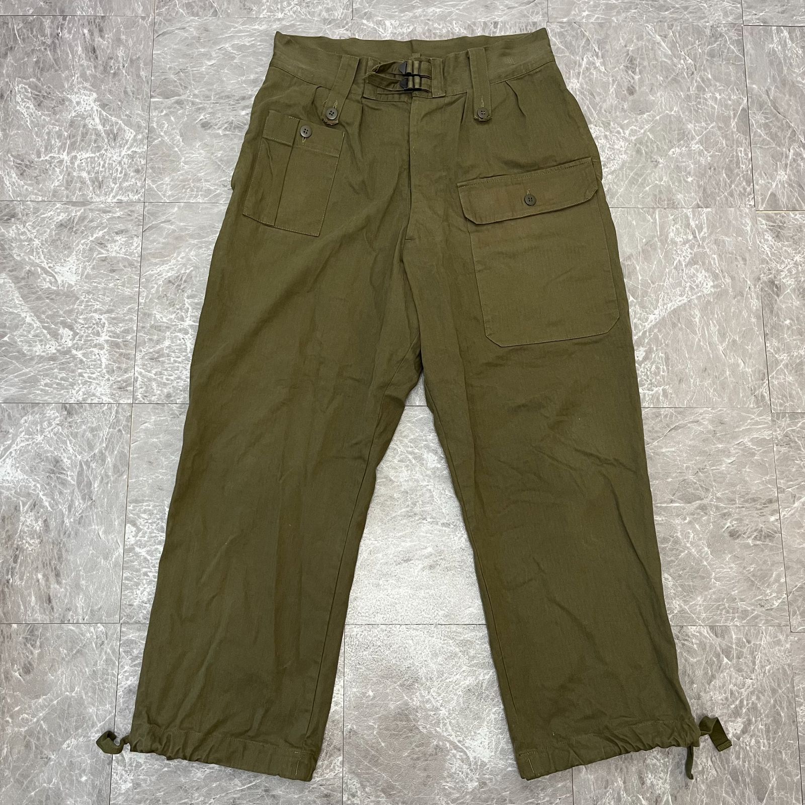 WAIPER.inc ワイパー⚫︎WP94 TROUSERS JUNGLE，W.A.イギリス軍 HBT 
