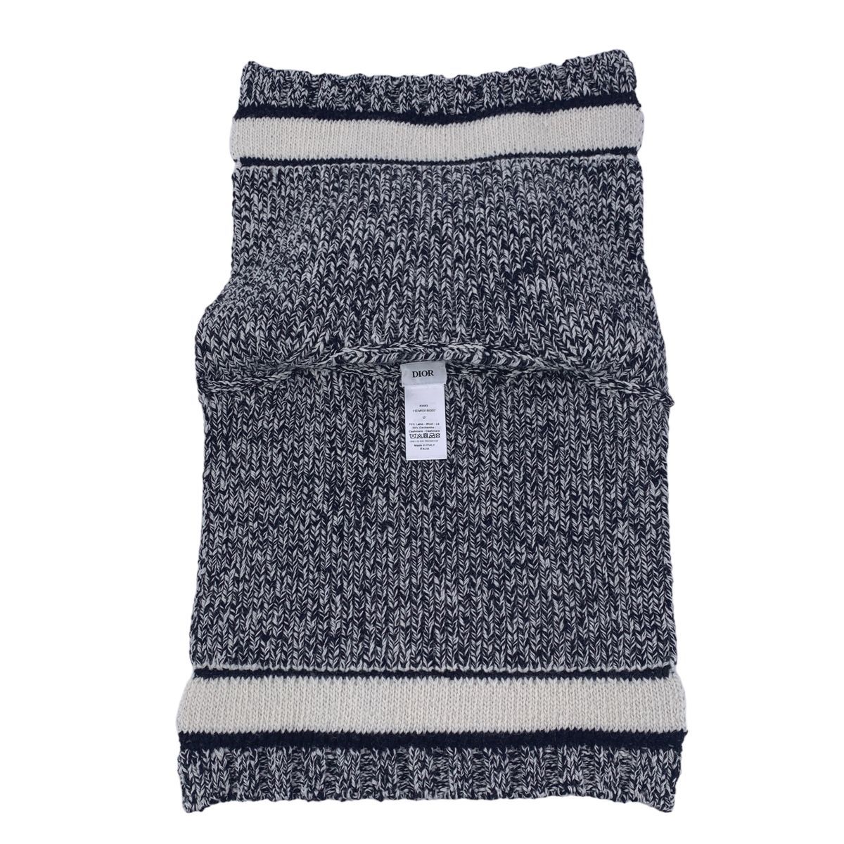 中古】 Christian Dior クリスチャン・ディオール ロゴ スヌード 
