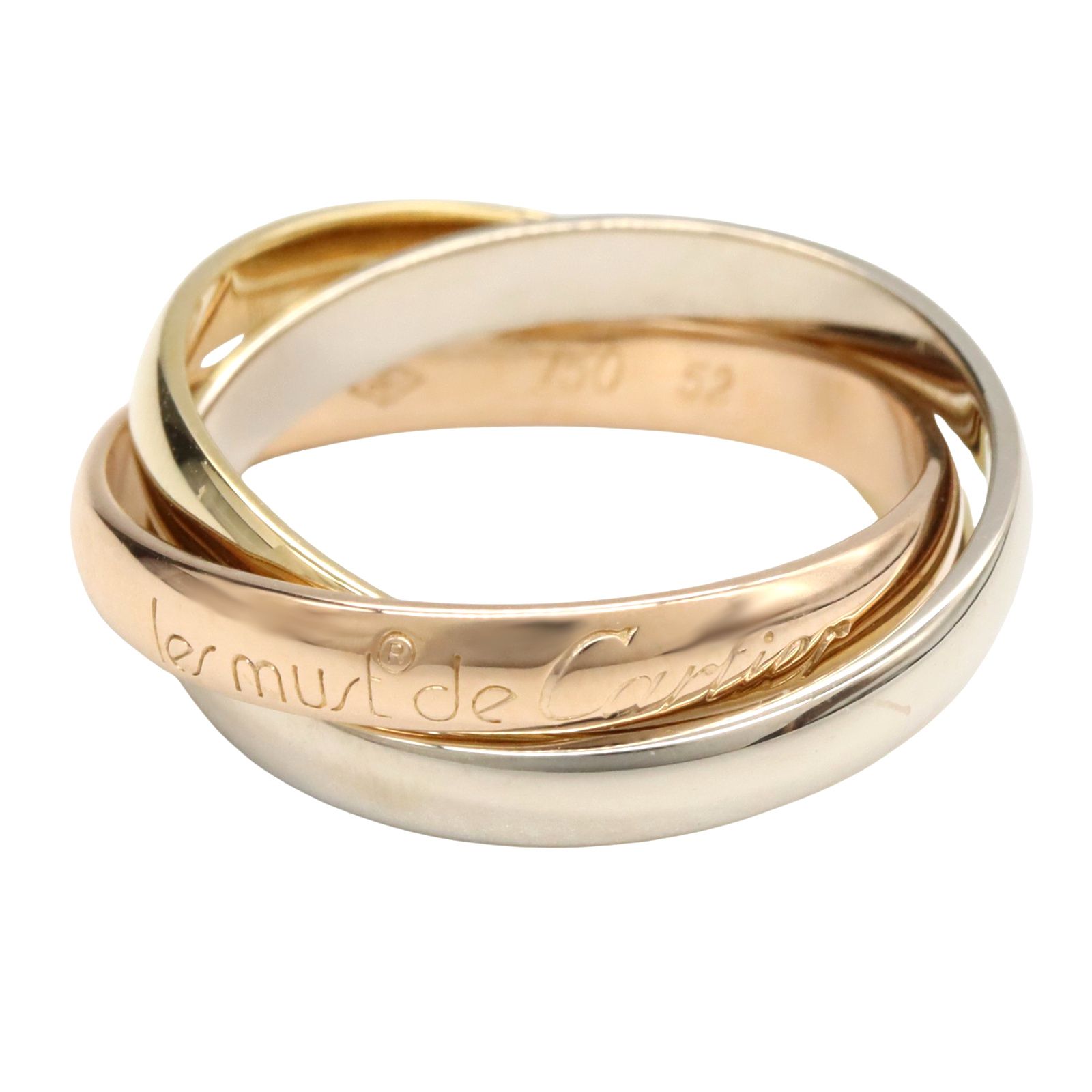 Cartier カルティエ アントルラセ 57#リングK18ピンクゴールド Cartier カルティエ アントルラセ 57#リングK18ピンクゴールド Cartier