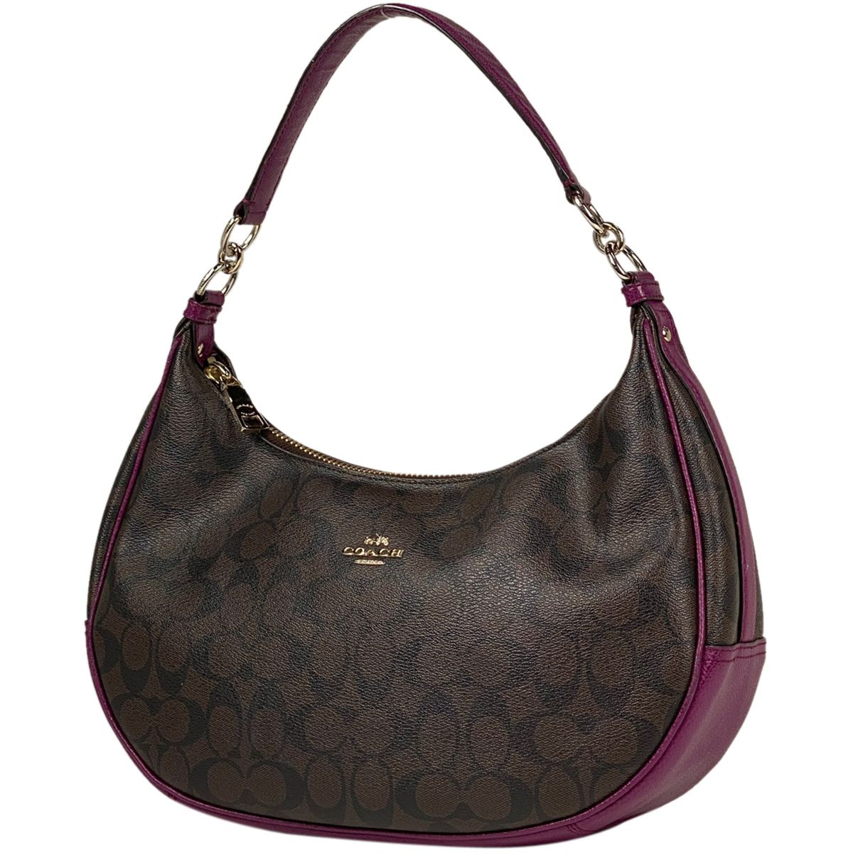 コーチ COACH シグネチャー ハンドバッグ 2WAY 肩掛け ショルダー 