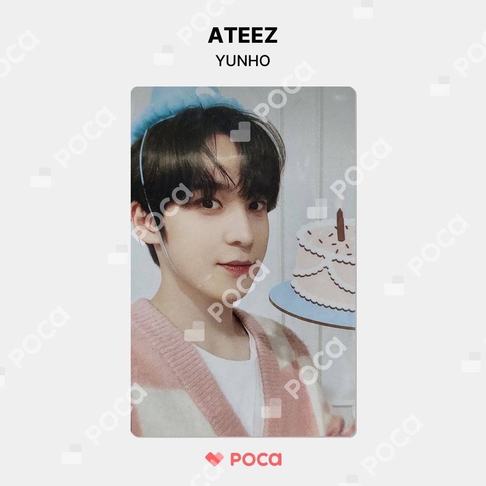 ATEEZ ユノ トレカ [STAYHOME] ATEEZ HBD BATH SET MD 公式