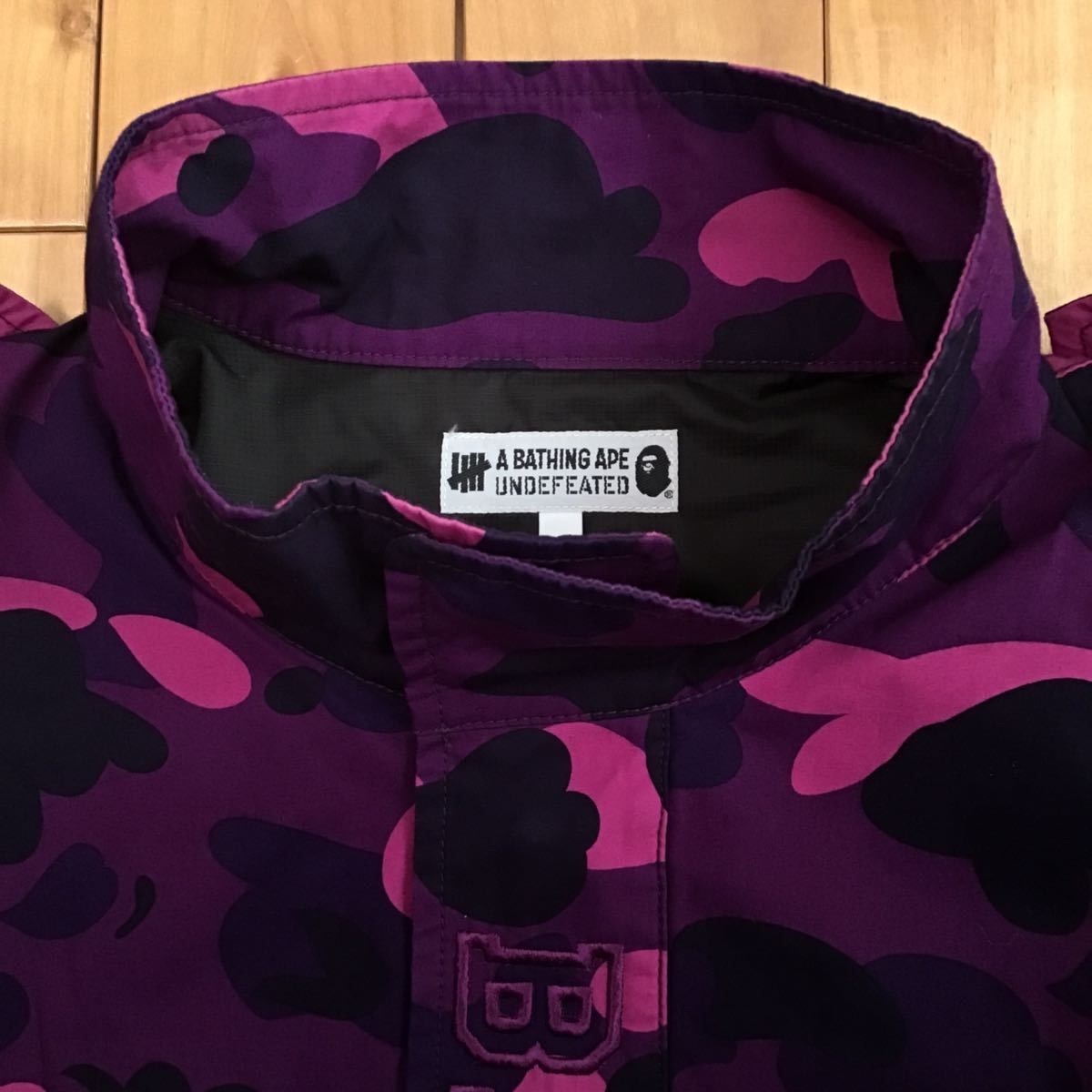Undefeated BAPE Purple camo M65ジャケット ベイプ - メルカリ