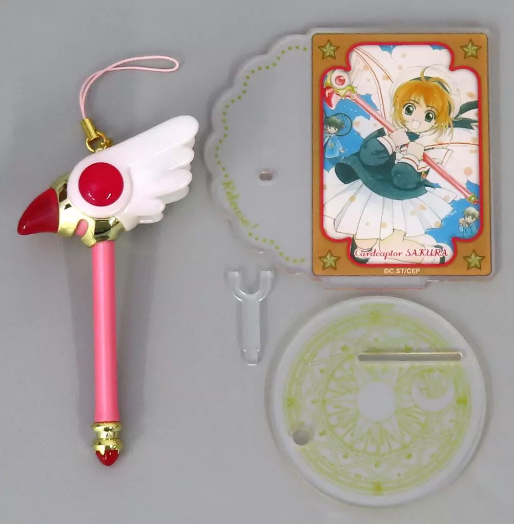 中古】ペン 封印の杖 さくらのストラップペン-CLAMP展Edition